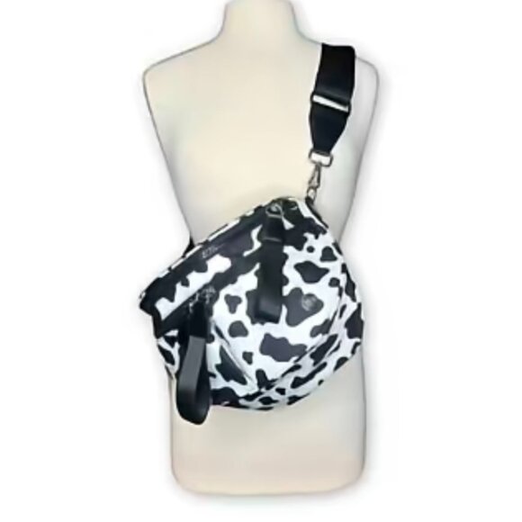 Iris & Rainbow Best Version Crossbody Bag - Moo Print - Picture 1 of 6